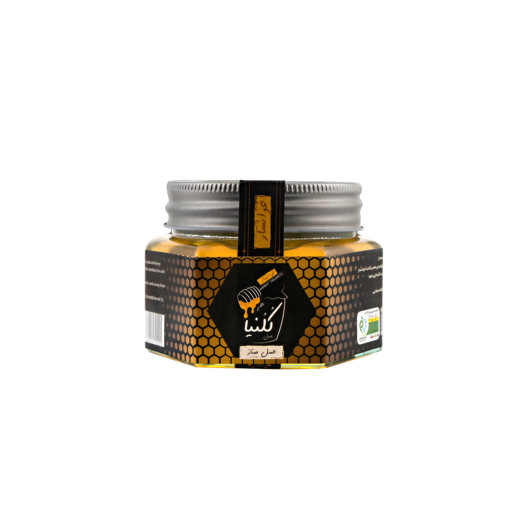 عسل طبیعی ممتاز کلنیا ایستاده 220گرم